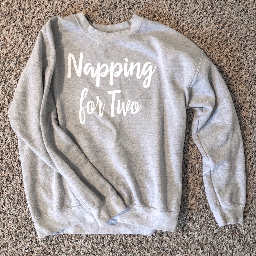 Napping for Two | Super Comfy Sweatshirt | Large